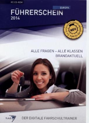 Europa-F&uuml;hrerschein 2014, 1 DVD-ROM