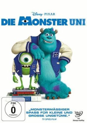 Die Monster Uni, 1 DVD