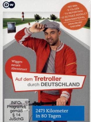 Auf dem Tretroller durch Deutschland, 1 DVD