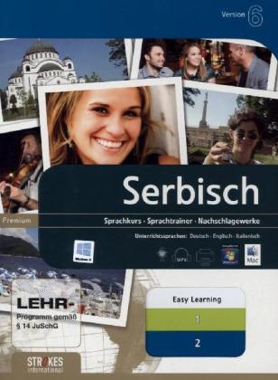 Easy Learning Serbisch 1+2 Kombipaket f&uuml;r Anf&auml;nger und Fortgeschrittene A1-B2
