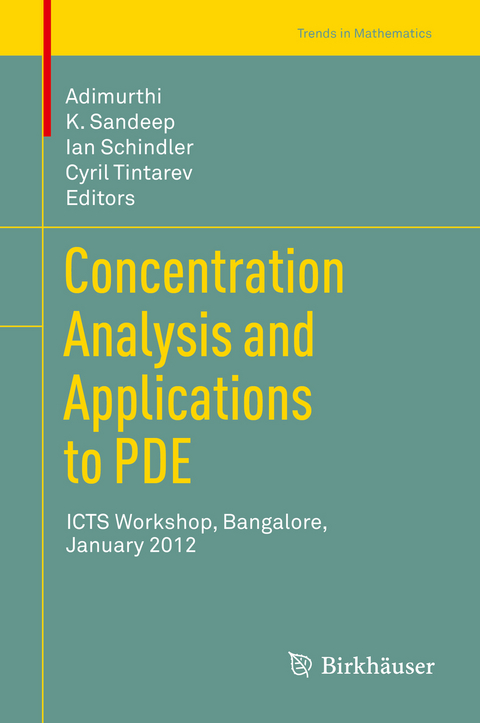 Concentration Analysis and Applications to PDE - 