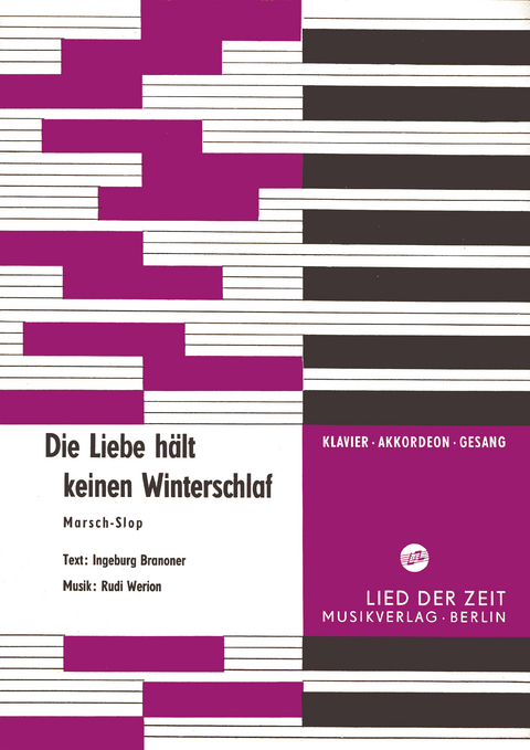 Die Liebe h&auml;lt keinen Winterschlaf - Ingeburg Branoner, Rudi Werion