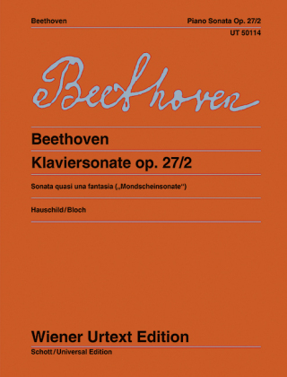 Sonate cis-Moll ("Mondscheinsonate"), Klavier - Ludwig van Beethoven