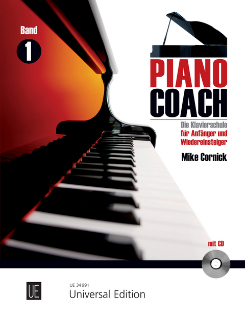 Piano Coach 1 mit CD - Mike Cornick