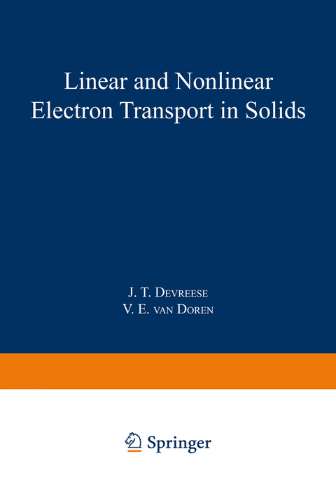 Linear and Nonlinear Electron Transport in Solids - 