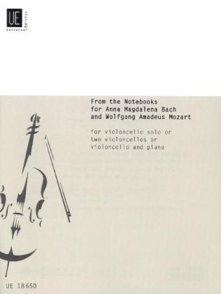 Aus den Notenbüchlein für Anna Magdalena Bach und Wolfgang Amadeus Mozart