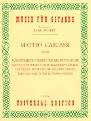 Ausgewählte Etüden für die Mittelstufe