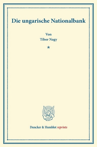 Die ungarische Nationalbank.