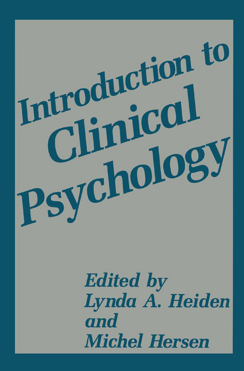 Introduction to Clinical Psychology - 