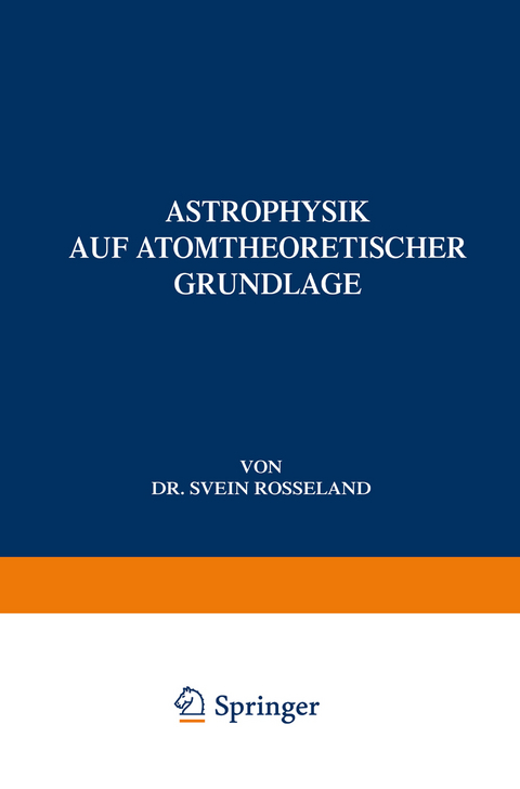 Astrophysik - Svein Rosseland