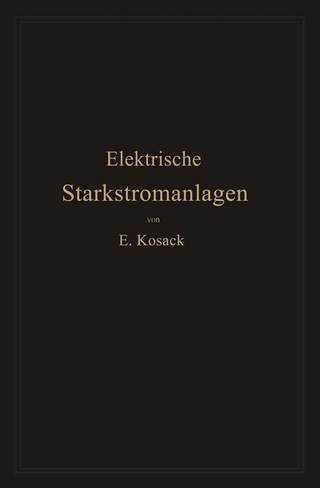 Elektrische Starkstromanlagen