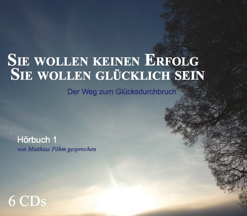 Sie wollen keinen Erfolg - Sie wollen gl&uuml;cklich sein! - Matthias P&ouml;hm