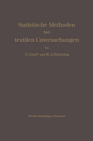 Statistische Methoden bei textilen Untersuchungen