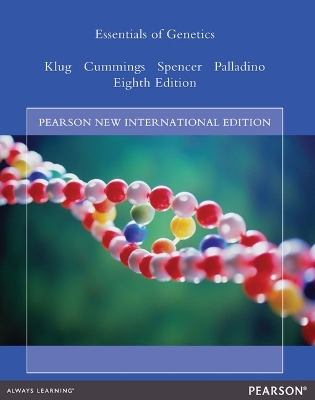 Essentials of Genetics Pearson New International Edition, plus MasteringGenetics without eText