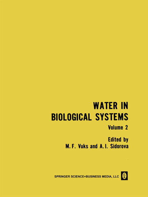 Water in Biological Systems - 
