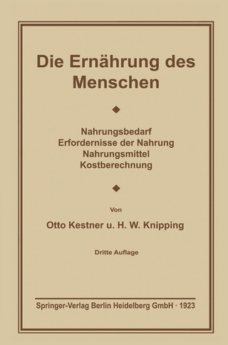 Die Ernährung des Menschen
