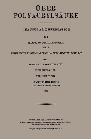 Über Polyacrylsäure