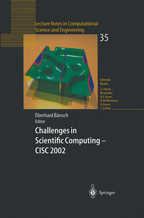 Challenges in Scientific Computing - CISC 2002 - 