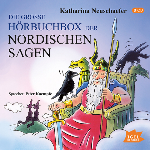 Die große Hörbuchbox der Nordischen Sagen - Katharina Neuschaefer