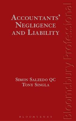 Accountants' Negligence and Liability - Simon Salzedo KC  KC, Tony Singla KC