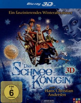 Die Schneekönigin 3D, 1 Blu-ray
