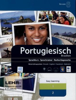 Easy Learning Portugiesisch 1+2 Kombipaket für Anfänger und Fortgeschrittene A1-B2