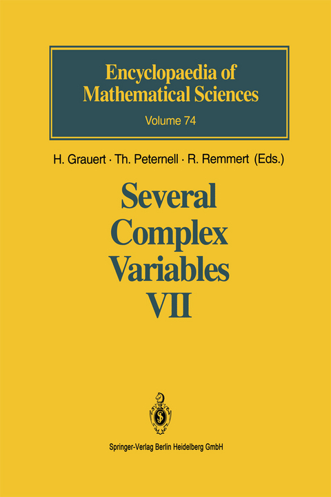 Several Complex Variables VII - 
