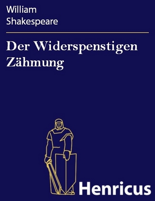 Der Widerspenstigen Zähmung