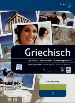 Easy Learning Griechisch 1+2 Kombipaket f&uuml;r Anf&auml;nger und Fortgeschrittene A1-B2