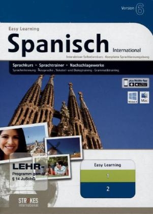 Easy Learning Spanisch 1+2 Kombipaket f&uuml;r Anf&auml;nger und Fortgeschrittene A1-B2