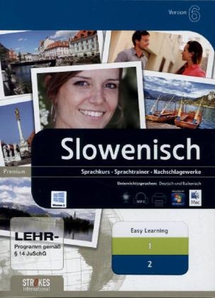 Easy Learning Slowenisch 1+2 Kombipaket f&uuml;r Anf&auml;nger und Fortgeschrittene A1-B2