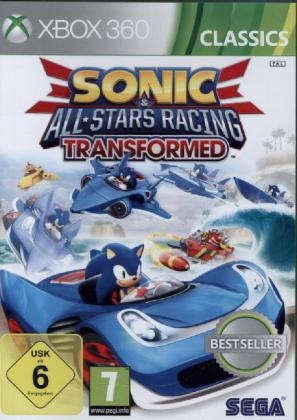 Sonic All-Stars Racing Transformed Classics, 1 XBox360-DVD
