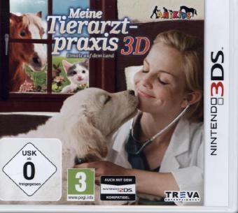Meine Tierarztpraxis 3D, Einsatz auf dem Land, 1 Nintendo 3DS-Spiel