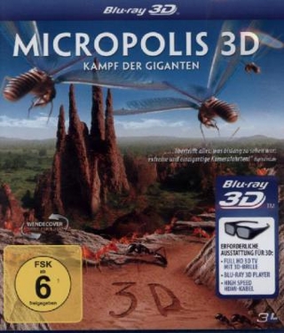 Micropolis - Kampf der Giganten 3D, 1 Blu-ray