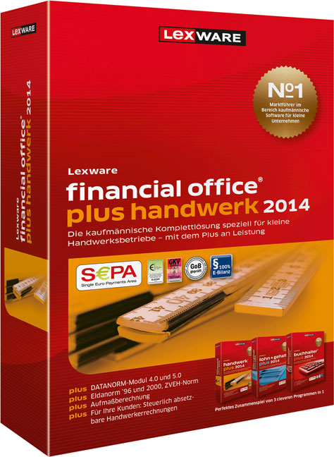Lexware financial office plus handwerk 2014