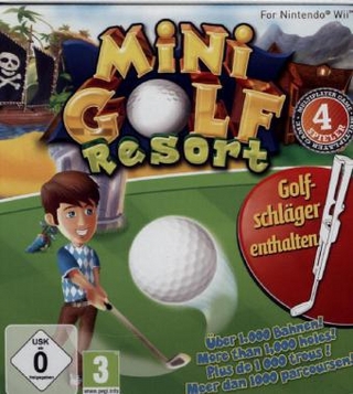 MiniGolf Resort, 1 Nintendo Wii-Spiel + Golfschläger
