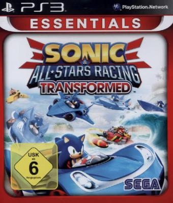 Sonic All-Stars Racing Transformed Essentials, 1 PS3-Blu-ray Disc