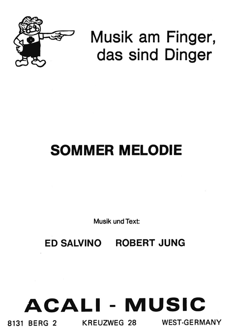 Sommer Melodie - Ed Salvino, Robert Jung