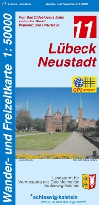 Wander- und Freizeitkarte L&uuml;beck, Neustadt