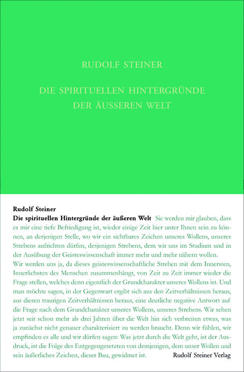 Die spirituellen Hintergr&uuml;nde der &auml;u&szlig;eren Welt. Der Sturz der Geister der Finsternis - Rudolf Steiner