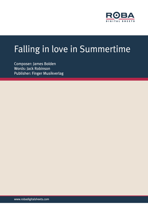 Falling in love in Summertime - James Bolden, Jack Robinson