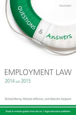 Questions & Answers Employment Law 2014-2015 - Richard Benny, Michael Jefferson, Malcolm Sargeant
