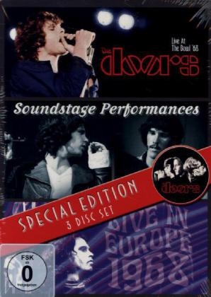 Live At The Bowl '68 / Soundstage Performances / Live In Europe 1968, 3 DVDs (Special Edition)