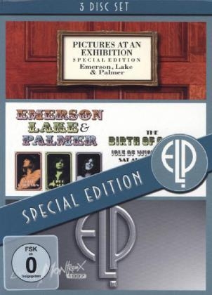 Pictures At An Exhibition 1970/The Birth Of A Band:Isle Of Wight Festival 1970/Live At Montreux 1997, 3 DVDs (Special Edition)