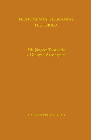 Die jüngere Translatio s. Dionysii Areopagitae