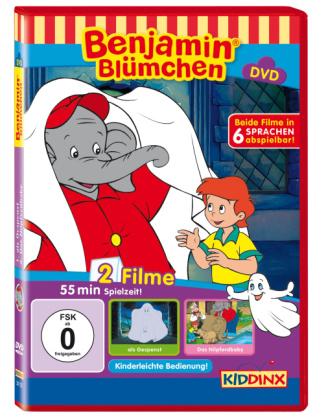 Benjamin Bl&uuml;mchen als Gespenst / Nilpferdbaby, 1 DVD