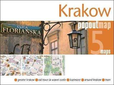 Krakow PopOut Map - 
