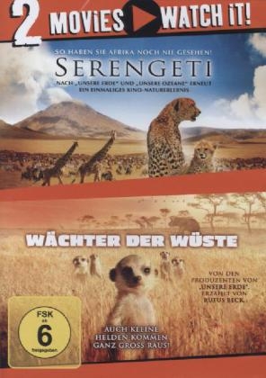 Serengeti / Wächter der Wüste, 2 DVDs
