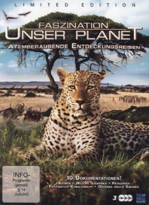 Faszination Unser Planet, 3 DVDs (Limited Edition)