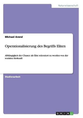 Operationalisierung des Begriffs Eliten